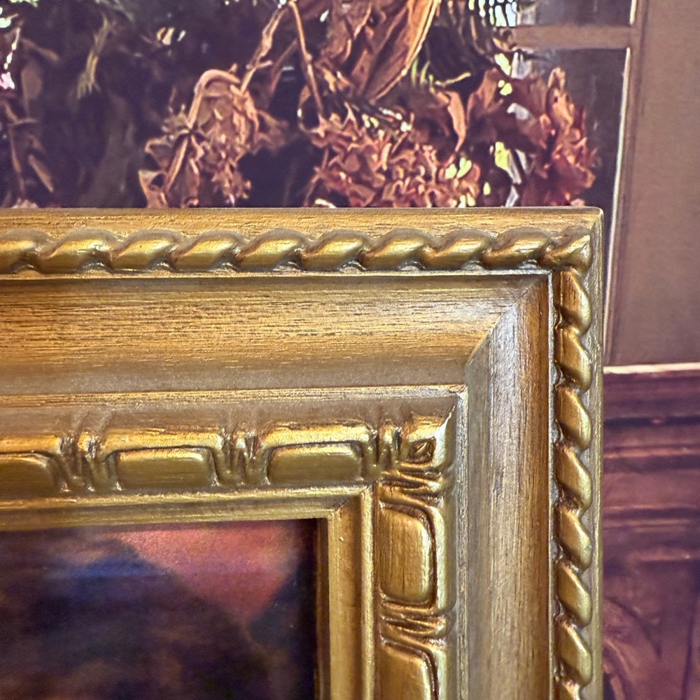 Vintage Look Framed Lenticular Changing Spooky Halloween Portrait Creepy Haunted - Picture 13 of 15